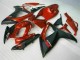 GSXR 600 / 750 K6 06-07 Verkleidung - Rot Schwarz GSXR 600 / 750 K6 06-07 Verkleidung - Rot Schwarz