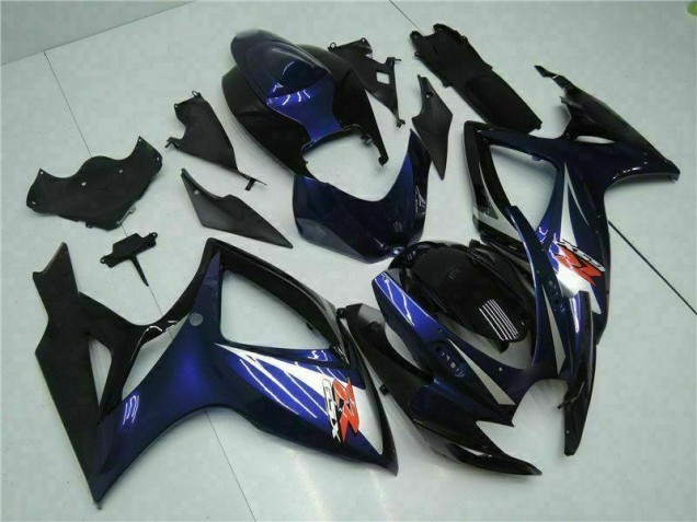 GSXR 600 / 750 K6 06-07 Verkleidung - Schwarz Blau GSXR 600 / 750 K6 06-07 Verkleidung - Schwarz Blau