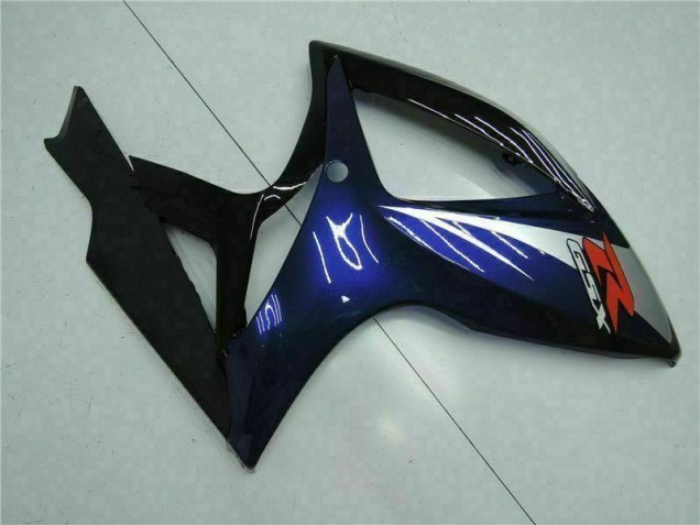 GSXR 600 / 750 K6 06-07 Verkleidung - Schwarz Blau GSXR 600 / 750 K6 06-07 Verkleidung - Schwarz Blau