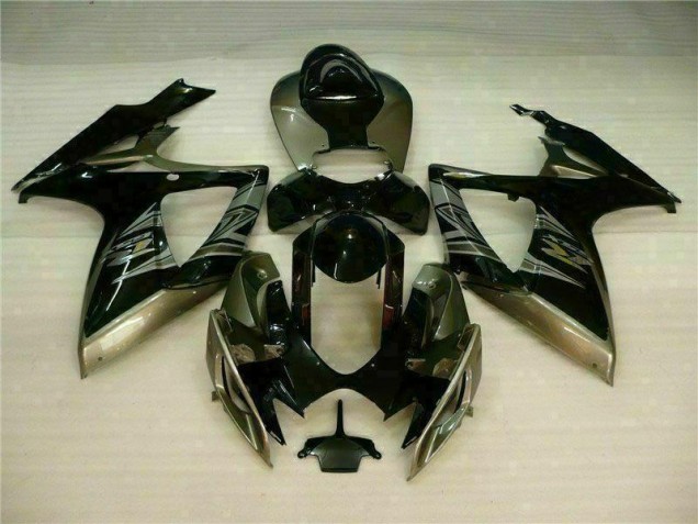 GSXR 600 / 750 K6 06-07 Verkleidung - Schwarz Grau GSXR 600 / 750 K6 06-07 Verkleidung - Schwarz Grau