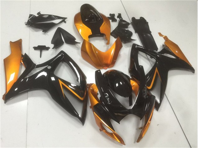 GSXR 600 / 750 K6 06-07 Verkleidung - Schwarz Orange GSXR 600 / 750 K6 06-07 Verkleidung - Schwarz Orange