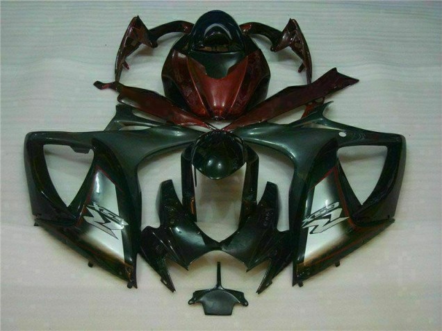 GSXR 600 / 750 K6 06-07 Verkleidung - Schwarz Rot GSXR 600 / 750 K6 06-07 Verkleidung - Schwarz Rot