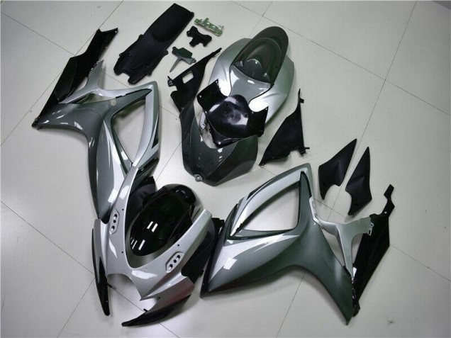 GSXR 600 / 750 K6 06-07 Verkleidung - Silber Grau GSXR 600 / 750 K6 06-07 Verkleidung - Silber Grau