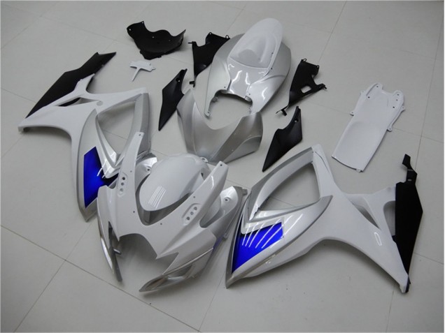 GSXR 600 / 750 K6 06-07 Verkleidung - Weiß Blau GSXR 600 / 750 K6 06-07 Verkleidung - Weiß Blau