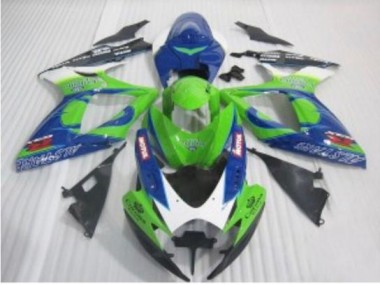 GSXR 600 / 750 K6 06-07 Verkleidungen - Blau Grün
