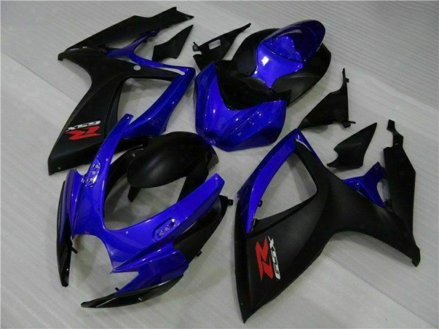 GSXR 600 / 750 K6 06-07 Verkleidungen - Blau Schwarz GSXR 600 / 750 K6 06-07 Verkleidungen - Blau Schwarz