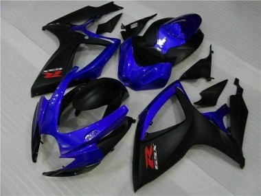 GSXR 600 / 750 K6 06-07 Verkleidungen - Blau Schwarz