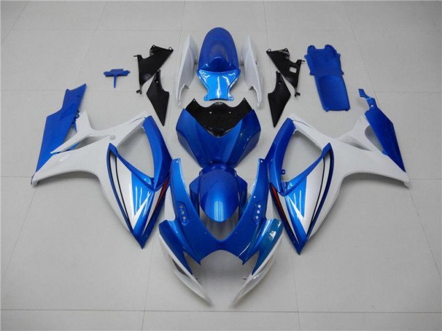 GSXR 600 / 750 K6 06-07 Verkleidungen - Blau Weiß GSXR 600 / 750 K6 06-07 Verkleidungen - Blau Weiß