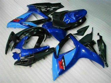 GSXR 600 / 750 K6 06-07 Verkleidungen Komplett Sets - Blau