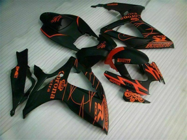 GSXR 600 / 750 K6 06-07 Verkleidungen Komplett Sets - Schwarz GSXR 600 / 750 K6 06-07 Verkleidungen Komplett Sets - Schwarz