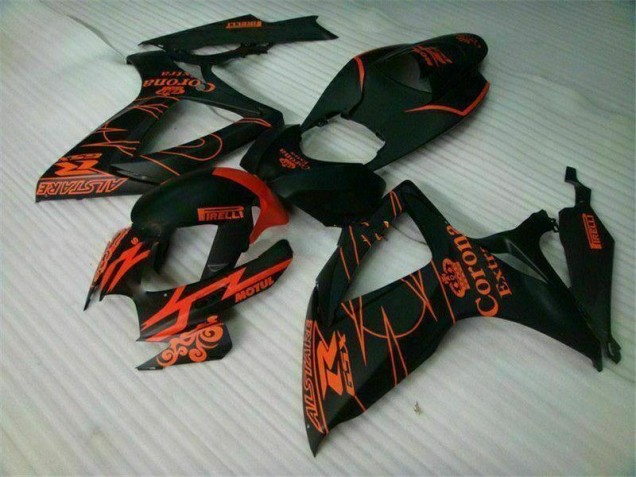 GSXR 600 / 750 K6 06-07 Verkleidungen Komplett Sets - Schwarz GSXR 600 / 750 K6 06-07 Verkleidungen Komplett Sets - Schwarz