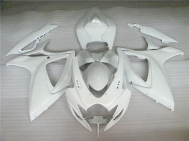 GSXR 600 / 750 K6 06-07 Verkleidungen - Perl Weiß
