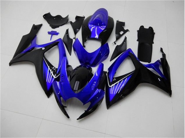 GSXR 600 / 750 K6 06-07 Verkleidungen & Plastik - Blau Schwarz GSXR 600 / 750 K6 06-07 Verkleidungen & Plastik - Blau Schwarz