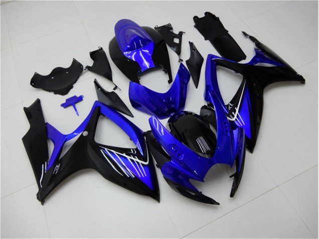 GSXR 600 / 750 K6 06-07 Verkleidungen & Plastik - Blau Schwarz GSXR 600 / 750 K6 06-07 Verkleidungen & Plastik - Blau Schwarz