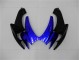 GSXR 600 / 750 K6 06-07 Verkleidungen & Plastik - Blau Schwarz GSXR 600 / 750 K6 06-07 Verkleidungen & Plastik - Blau Schwarz