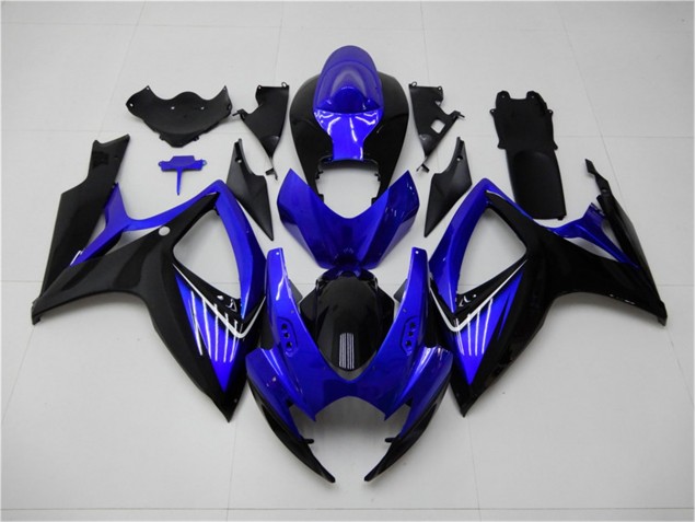 GSXR 600 / 750 K6 06-07 Verkleidungen & Plastik - Blau Schwarz GSXR 600 / 750 K6 06-07 Verkleidungen & Plastik - Blau Schwarz