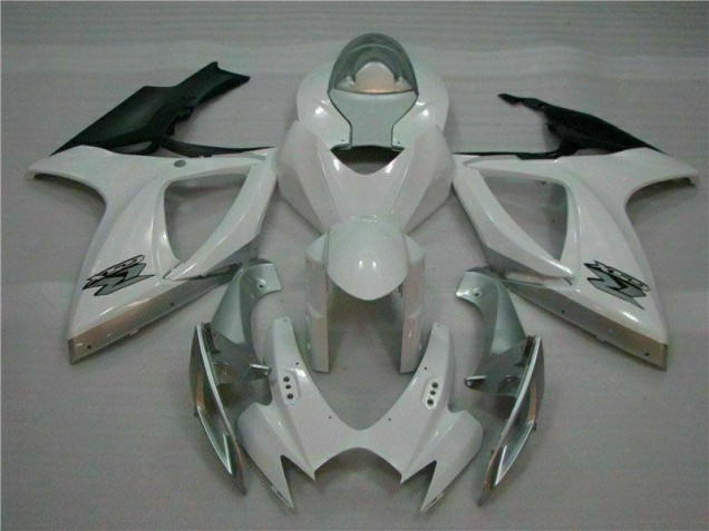 GSXR 600 / 750 K6 06-07 Verkleidungen & Plastik - Weiß Silber GSXR 600 / 750 K6 06-07 Verkleidungen & Plastik - Weiß Silber