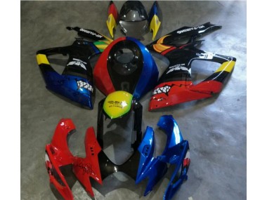 GSXR 600 / 750 K6 06-07 Verkleidungen - Rot Blau
