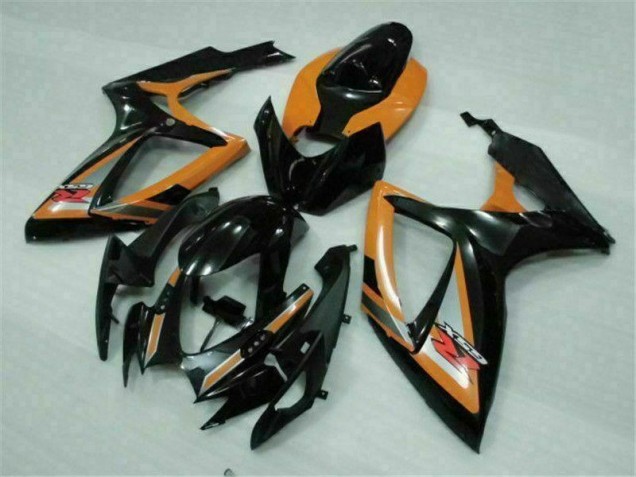GSXR 600 / 750 K6 06-07 Verkleidungen - Schwarz Orange GSXR 600 / 750 K6 06-07 Verkleidungen - Schwarz Orange