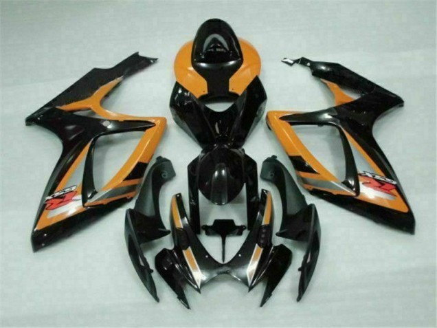 GSXR 600 / 750 K6 06-07 Verkleidungen - Schwarz Orange GSXR 600 / 750 K6 06-07 Verkleidungen - Schwarz Orange