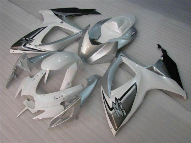 GSXR 600 / 750 K6 06-07 Verkleidungen - Weiß Silber GSXR 600 / 750 K6 06-07 Verkleidungen - Weiß Silber