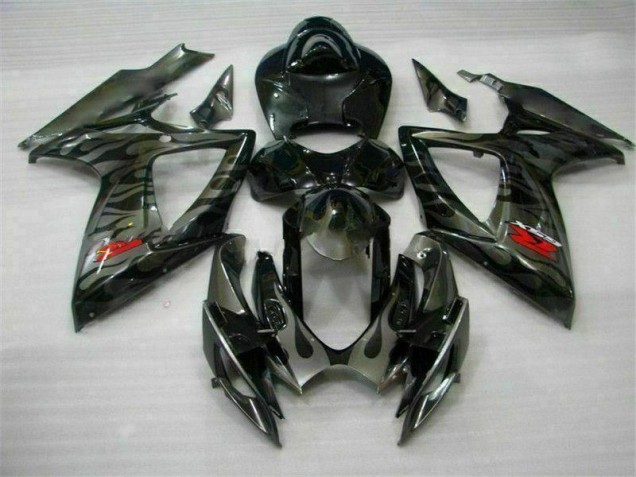 GSXR 600 / 750 K6 06-07 VollVerkleidungen & Plastik - Schwarz GSXR 600 / 750 K6 06-07 VollVerkleidungen & Plastik - Schwarz