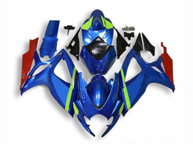 GSXR 600 / 750 K6 06-07 Vollverkleidung - Blau GSXR 600 / 750 K6 06-07 Vollverkleidung - Blau