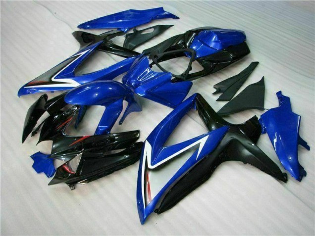 GSXR 600 / 750 K8 08-10 Verkleidung - Blau Schwarz GSXR 600 / 750 K8 08-10 Verkleidung - Blau Schwarz