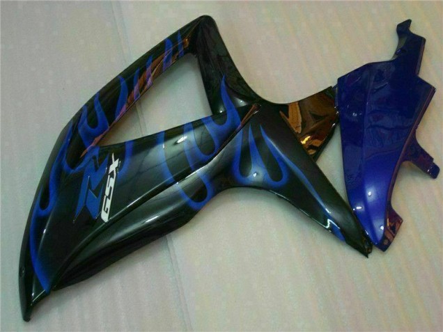 GSXR 600 / 750 K8 08-10 Verkleidungen - Blau Schwarz GSXR 600 / 750 K8 08-10 Verkleidungen - Blau Schwarz