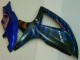 GSXR 600 / 750 K8 08-10 Verkleidungen - Blau Schwarz GSXR 600 / 750 K8 08-10 Verkleidungen - Blau Schwarz