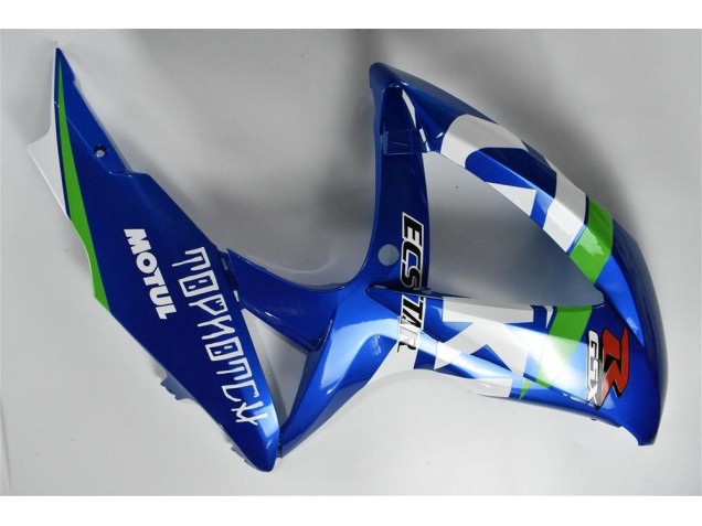 GSXR 600 / 750 K8 08-10 Verkleidungen - Blau Weiß Grün GSXR 600 / 750 K8 08-10 Verkleidungen - Blau Weiß Grün