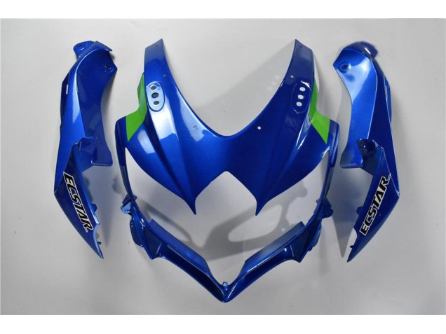 GSXR 600 / 750 K8 08-10 Verkleidungen - Blau Weiß Grün GSXR 600 / 750 K8 08-10 Verkleidungen - Blau Weiß Grün