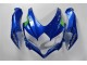 GSXR 600 / 750 K8 08-10 Verkleidungen - Blau Weiß Grün GSXR 600 / 750 K8 08-10 Verkleidungen - Blau Weiß Grün