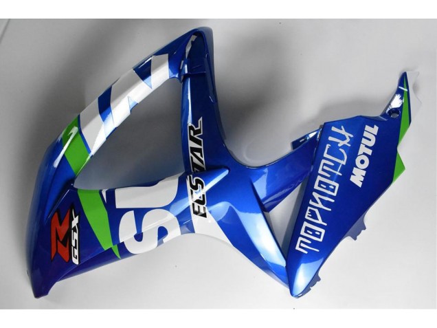 GSXR 600 / 750 K8 08-10 Verkleidungen - Blau Weiß Grün GSXR 600 / 750 K8 08-10 Verkleidungen - Blau Weiß Grün