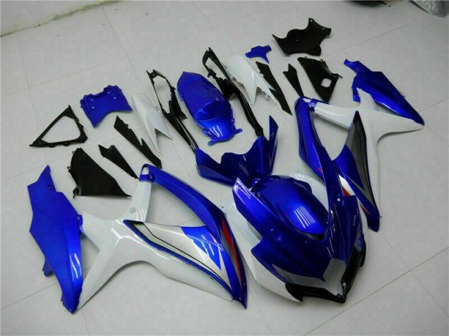 GSXR 600 / 750 K8 08-10 Verkleidungen - Blau Weiß GSXR 600 / 750 K8 08-10 Verkleidungen - Blau Weiß