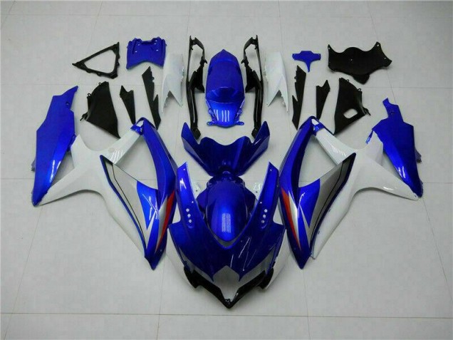 GSXR 600 / 750 K8 08-10 Verkleidungen - Blau Weiß GSXR 600 / 750 K8 08-10 Verkleidungen - Blau Weiß