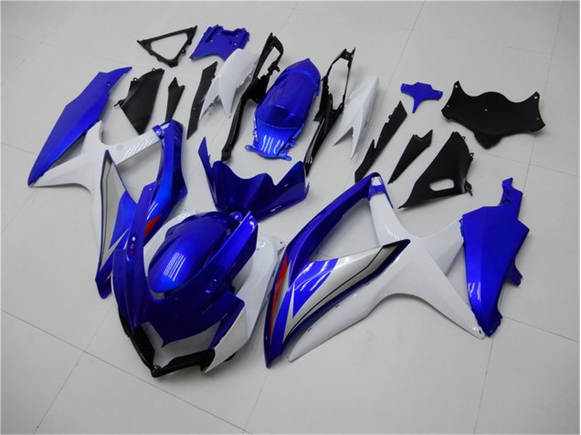 GSXR 600 / 750 K8 08-10 Verkleidungen Komplett Sets - Blau Weiß GSXR 600 / 750 K8 08-10 Verkleidungen Komplett Sets - Blau Weiß
