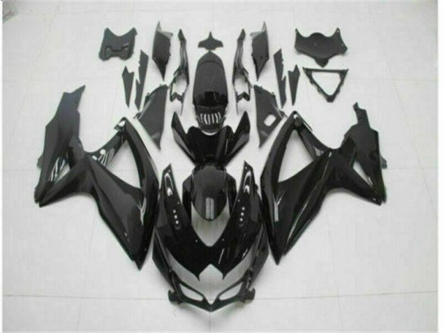 GSXR 600 / 750 K8 08-10 Verkleidungen & Plastik - Schwarz GSXR 600 / 750 K8 08-10 Verkleidungen & Plastik - Schwarz