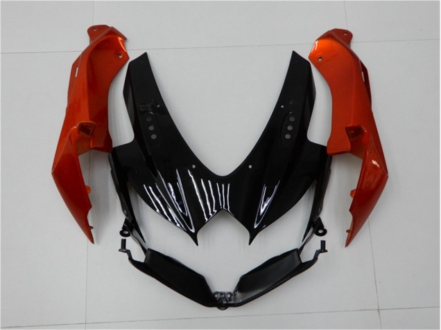 GSXR 600 / 750 K8 08-10 Verkleidungen - Schwarz Orange Grau GSXR 600 / 750 K8 08-10 Verkleidungen - Schwarz Orange Grau