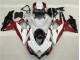 GSXR 600 / 750 K8 08-10 Verkleidungen - Weiß Rot Schwarz GSXR 600 / 750 K8 08-10 Verkleidungen - Weiß Rot Schwarz