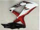 GSXR 600 / 750 K8 08-10 Verkleidungen - Weiß Rot Schwarz GSXR 600 / 750 K8 08-10 Verkleidungen - Weiß Rot Schwarz