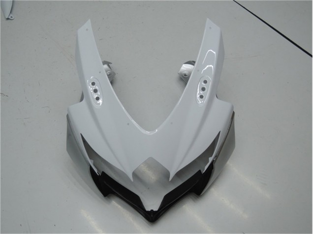 GSXR 600 / 750 K8 08-10 Verkleidungen - Weiß Silber Blau GSXR 600 / 750 K8 08-10 Verkleidungen - Weiß Silber Blau