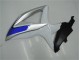 GSXR 600 / 750 K8 08-10 Verkleidungen - Weiß Silber Blau GSXR 600 / 750 K8 08-10 Verkleidungen - Weiß Silber Blau
