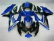 GSXR 600 / 750 K8 08-10 Vollverkleidung - Blau Schwarz GSXR 600 / 750 K8 08-10 Vollverkleidung - Blau Schwarz