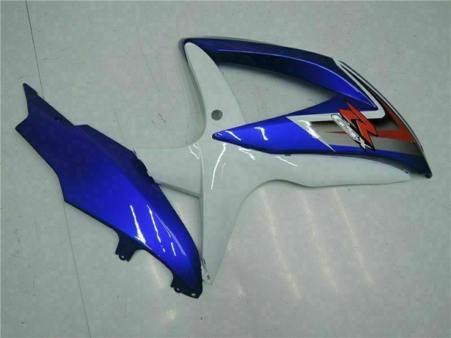 GSXR 600 / 750 K8 08-10 Vollverkleidung - Blau Weiß GSXR 600 / 750 K8 08-10 Vollverkleidung - Blau Weiß