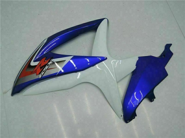 GSXR 600 / 750 K8 08-10 Vollverkleidung - Blau Weiß GSXR 600 / 750 K8 08-10 Vollverkleidung - Blau Weiß