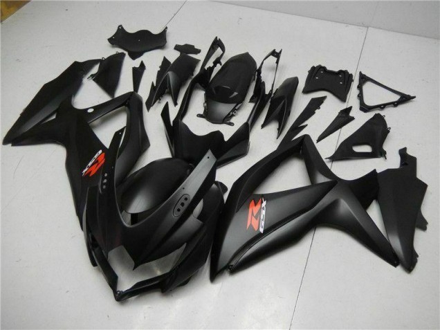 GSXR 600 / 750 K8 08-10 Vollverkleidung - Schwarz GSXR 600 / 750 K8 08-10 Vollverkleidung - Schwarz