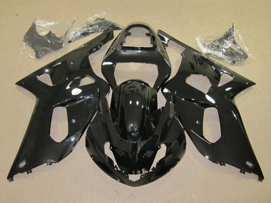 GSXR 600 K1 K2 K3 01-03 Verkleidungen - Schwarz