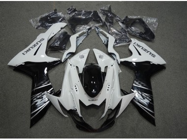 GSXR 600 K11 11-24 Verkleidungen - Weiß Schwarz