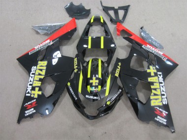GSXR 600 K4 04-05 Verkleidung - Schwarz Gelb Rizla